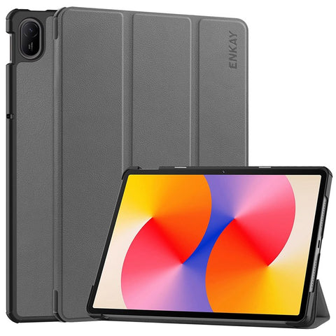 ENKAY HAT PRINCE For Huawei MatePad SE 11 Case PU Leather+PC Trifold Stand Tablet Cover