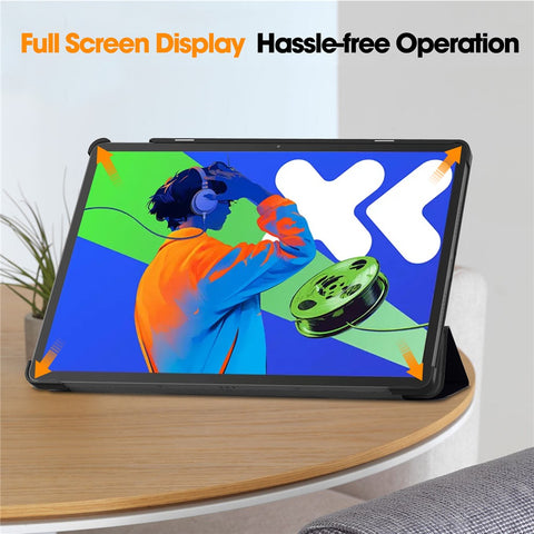 For Lenovo Xiaoxin Pad Pro 12.7 inch Case Pattern Print Leather Stand Tablet Cover