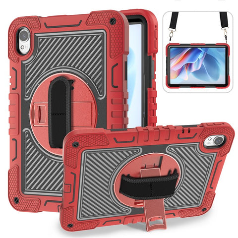 For Huawei MatePad 11.5 S (2024) Case Silicone+PC Kickstand Tablet Cover with Shoulder Strap
