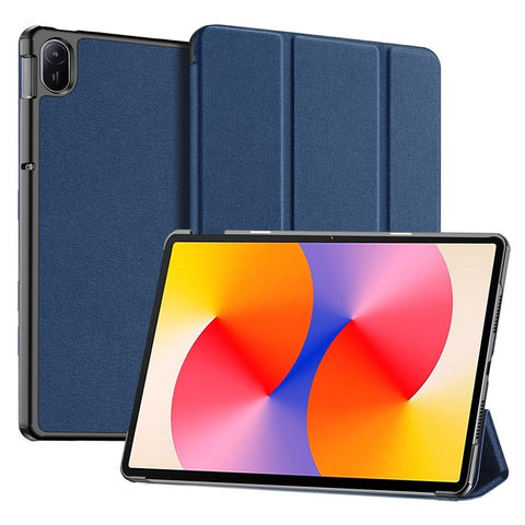 DUX DUCIS Domo Series for Huawei MatePad SE 11 Case Tri-Fold Stand Leather Cover Auto Wake / Sleep