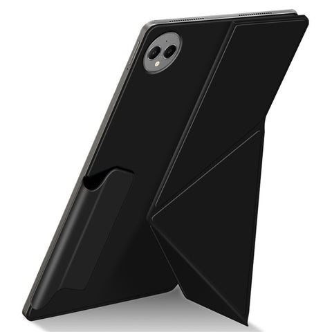 For Huawei MatePad Pro 12.2 (2024) Leather Case Origami Stand Magnetic Tablet Cover Auto Wake / Sleep