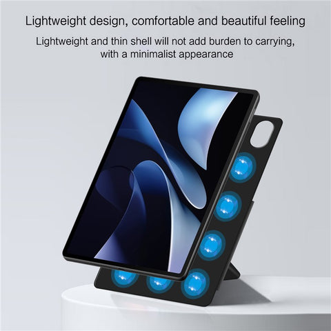 For Huawei MatePad Air (2024) Leather Case Origami Stand Magnetic Tablet Cover Auto Wake / Sleep