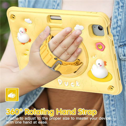 For iPad Air 11 (2026) / (2025) / (2024) / Air (2022) / (2020) / Pro 11 (2022) / (2021) / (2020) / (2018) Case Kickstand Cover