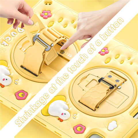 For iPad Air 11 (2026) / (2025) / (2024) / Air (2022) / (2020) / Pro 11 (2022) / (2021) / (2020) / (2018) Case Kickstand Cover