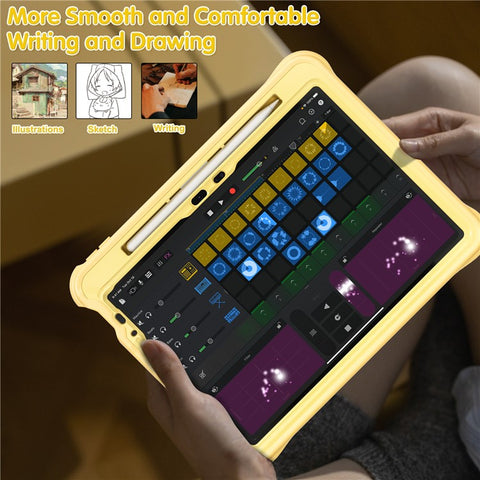 For iPad Air 11 (2026) / (2025) / (2024) / Air (2022) / (2020) / Pro 11 (2022) / (2021) / (2020) / (2018) Case Kickstand Cover