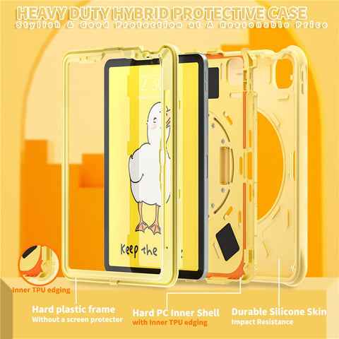 For iPad Air 11 (2026) / (2025) / (2024) / Air (2022) / (2020) / Pro 11 (2022) / (2021) / (2020) / (2018) Case Kickstand Cover