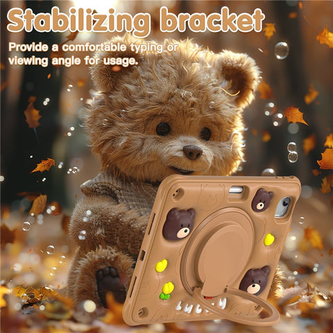 For iPad Air 11 (2025) / (2024) / Air (2022) / (2020) / Pro 11 (2022) / (2021) / (2020) / (2018) Case Kickstand Cover