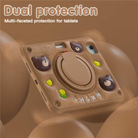 For iPad Air 11 (2025) / (2024) / Air (2022) / (2020) / Pro 11 (2022) / (2021) / (2020) / (2018) Case with Shoulder Strap Kickstand Cover