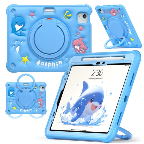 For iPad Air 11 (2025) / (2024) / Air (2022) / (2020) / Pro 11 (2022) / (2021) / (2020) / (2018) Case Kickstand Tablet Cover