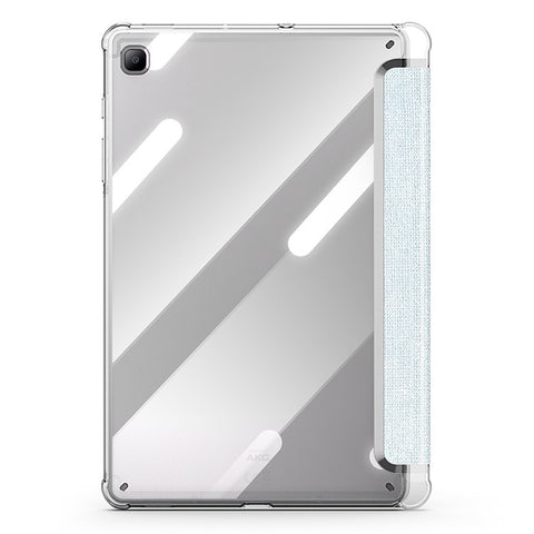 DUX DUCIS Unid Series For Samsung Galaxy Tab S6 Lite (2024) / (2022) / (2020) Case Auto Wake / Sleep TPU+PC+Leather Clear Tablet Cover