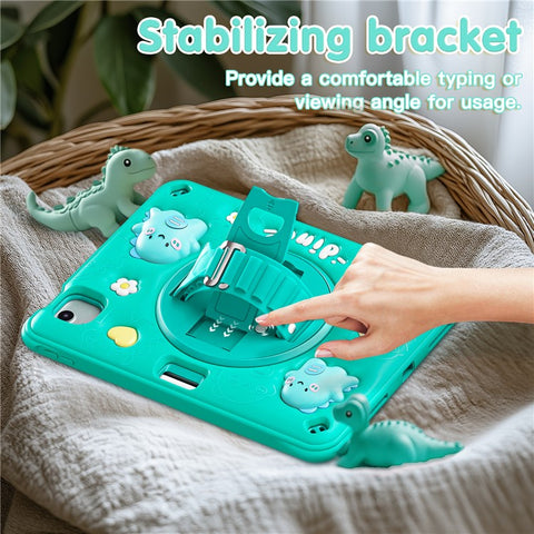 For iPad Air 11 (2025) / (2024) / Air (2022) / (2020) / Pro 11 (2022) / (2021) / (2020) / (2018) Case with Shoulder Strap Kickstand