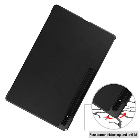 Leather Case for Samsung Galaxy Tab S10 Ultra / Tab S9 Ultra / Tab S8 Ultra Anti-Drop Stand Tablet Cover