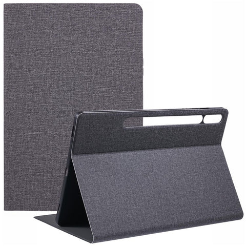 X-LEVEL For Samsung	Galaxy Tab S9+ X810, X816B, X818U / Tab S9 FE+ Case Cloth Texture Leather Tablet Cover