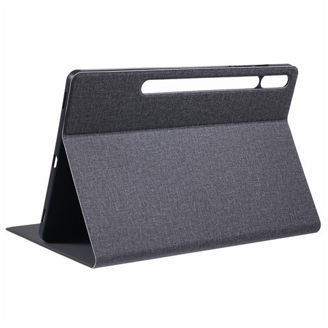 X-LEVEL For Samsung	Galaxy Tab S9+ X810, X816B, X818U / Tab S9 FE+ Case Cloth Texture Leather Tablet Cover