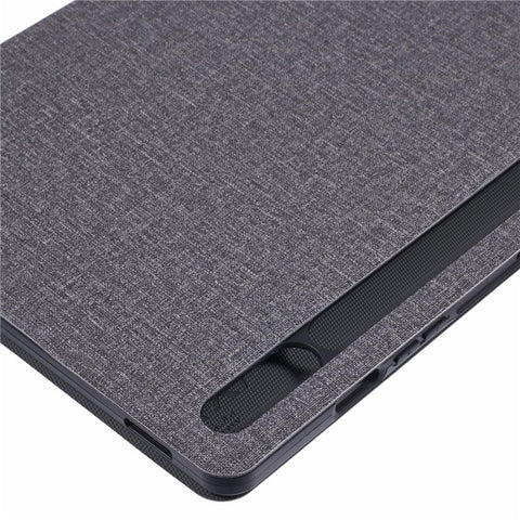 X-LEVEL For Samsung	Galaxy Tab S9+ X810, X816B, X818U / Tab S9 FE+ Case Cloth Texture Leather Tablet Cover