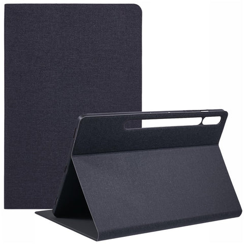 X-LEVEL For Samsung	Galaxy Tab S9+ X810, X816B, X818U / Tab S9 FE+ Case Cloth Texture Leather Tablet Cover