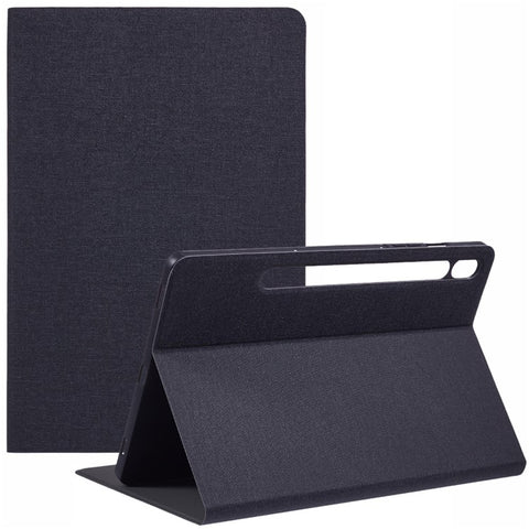 X-LEVEL For Samsung	Galaxy Tab S9 X710, X716B, X718U / Tab S10 FE / S9 FE Case Cloth Texture Leather Tablet Cover