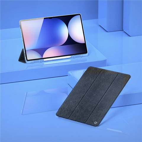 DUX DUCIS Unid Series For Samsung Galaxy Tab S10 Ultra / S9 Ultra / S8 Ultra Case TPU+PC+Leather Clear Tablet Cover