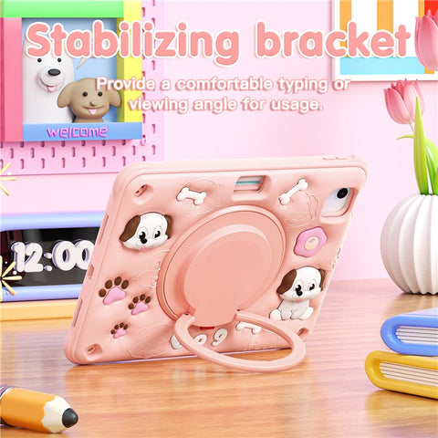 For iPad Air 11 (2025) / (2024) / Air (2022) / (2020) / Pro 11 (2022) / (2021) / (2020) / (2018) Case with Shoulder Strap Kickstand