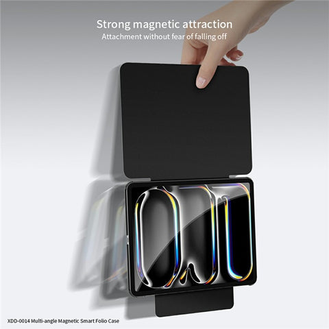 XUNDD XDD-0014 For iPad Air 11 (2026) / (2025) / (2024) / Air (2022) / (2020) Case PU Leather Multi-Angle Stand Smart Tablet Cover with Pen Holder