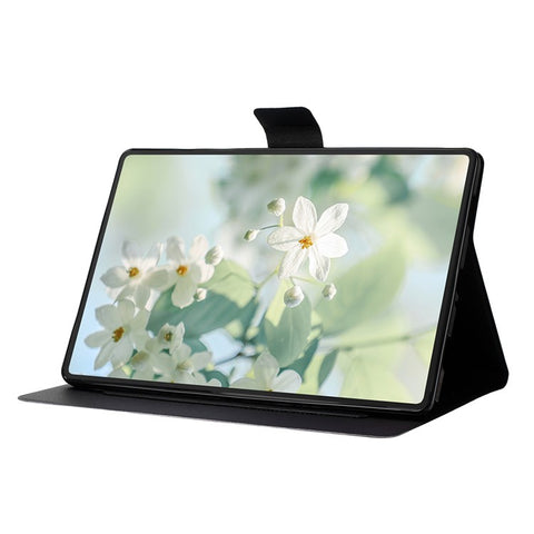 For iPad Pro 11 (2025) / 11 (2024) Case Pattern Printed Stand Litchi Texture Leather Tablet Cover with Card Slots