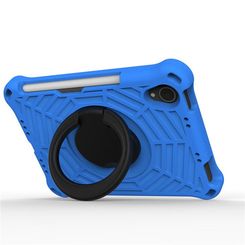 For iPad mini (2024) / mini (2021) Anti-Scratch EVA Case with Shoulder Strap Kickstand Protective Cover Shockproof Tablet Case