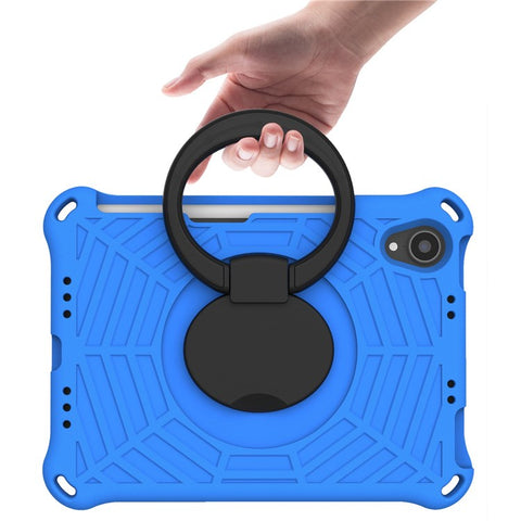 For iPad mini (2024) / mini (2021) Anti-Scratch EVA Case with Shoulder Strap Kickstand Protective Cover Shockproof Tablet Case