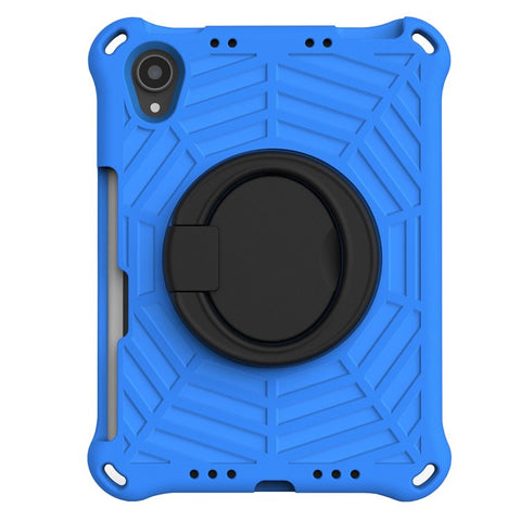 For iPad mini (2024) / mini (2021) Anti-Scratch EVA Case with Shoulder Strap Kickstand Protective Cover Shockproof Tablet Case