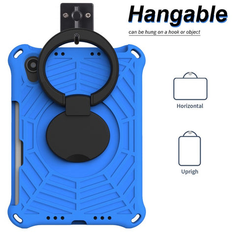 For iPad mini (2024) / mini (2021) Anti-Scratch EVA Case with Shoulder Strap Kickstand Protective Cover Shockproof Tablet Case
