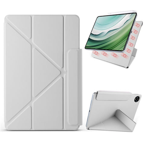 For Huawei MatePad Pro 11 (2024)  /  (2022) Case PC + PU Leather Origami Stand Magnetic Tablet Cover