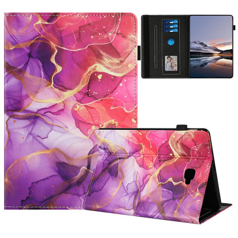For Samsung Galaxy Tab A 10.1 (2016) T580 Case Pattern Leather Tablet Cover with Auto Sleep / Wake, Card Holder