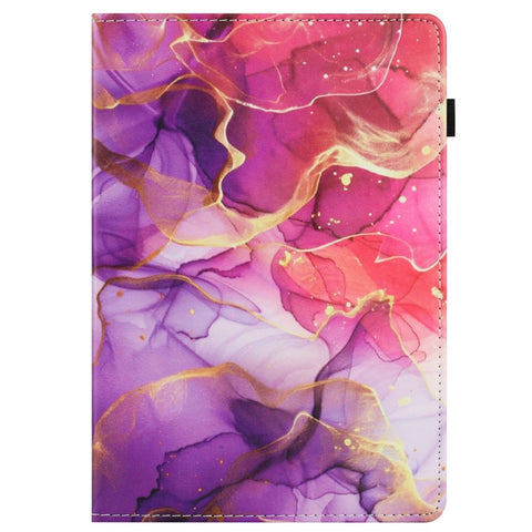 For Samsung Galaxy Tab A 10.1 (2016) T580 Case Pattern Leather Tablet Cover with Auto Sleep / Wake, Card Holder