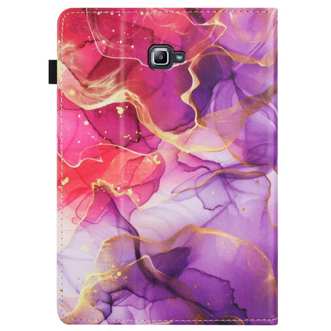 For Samsung Galaxy Tab A 10.1 (2016) T580 Case Pattern Leather Tablet Cover with Auto Sleep / Wake, Card Holder