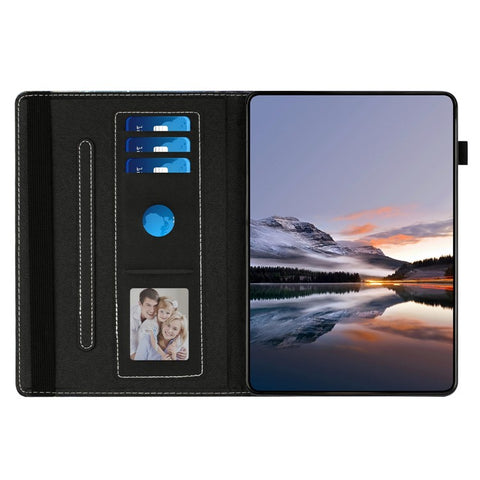 Tablet Case For Huawei Enjoy Tablet 2 / MatePad T 10 / T 10S / Honor Pad 6 Pattern Leather Cover with Card Holder