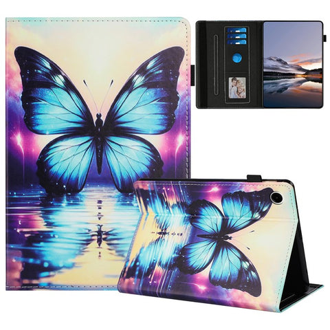 Tablet Case For Huawei Enjoy Tablet 2 / MatePad T 10 / T 10S / Honor Pad 6 Pattern Leather Cover with Card Holder