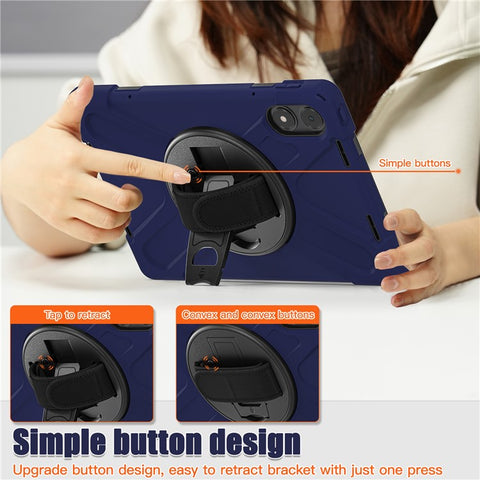 Kickstand Tablet Case for Xiaomi Redmi Pad Pro 5G / Redmi Pad Pro / Poco Pad 5G / 4G TPU PC Silicone Cover