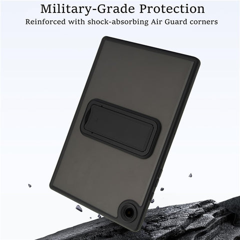 For Samsung Galaxy Tab A8 10.5 (2022) / (2021) Case with Kickstand TPU + PC Skin-Touch Tablet Cover