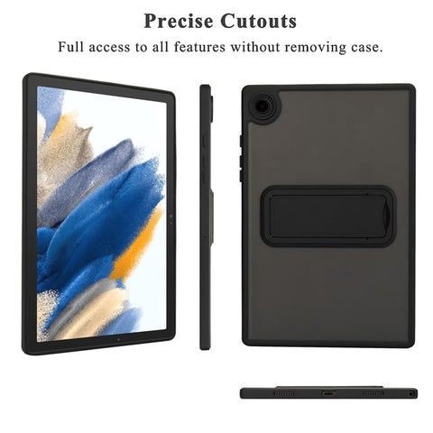 For Samsung Galaxy Tab A8 10.5 (2022) / (2021) Case with Kickstand TPU + PC Skin-Touch Tablet Cover