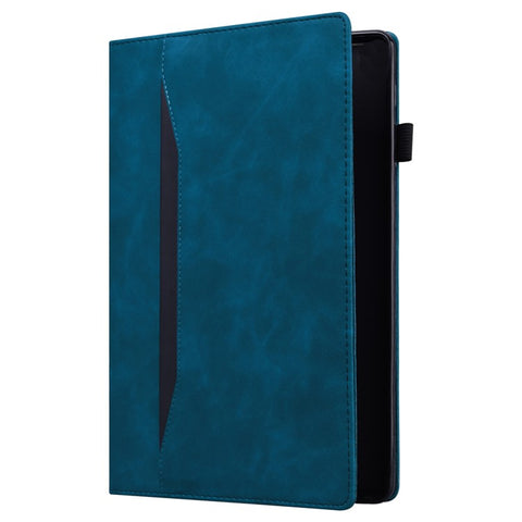 For Samsung Galaxy Tab S10 FE+ Case PU Leather Protective Folio Tablet Cover with Card Holder