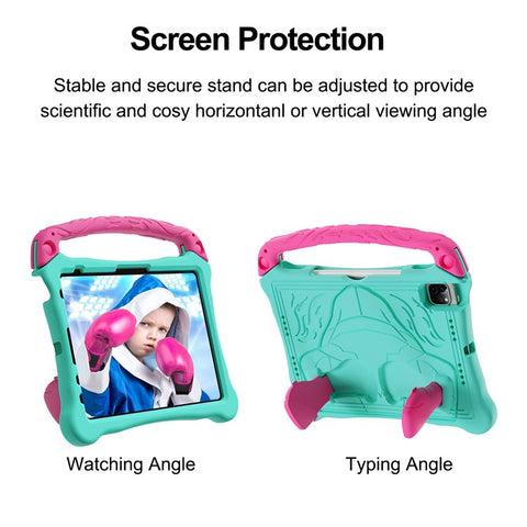 EVA Case For iPad Air 11 (2025) / (2024) / Pro 11 (2025) / 11 (2024) / iPad (2025) / 10.9 (2022) Boxing Style Tablet Cover with Handle Kickstand