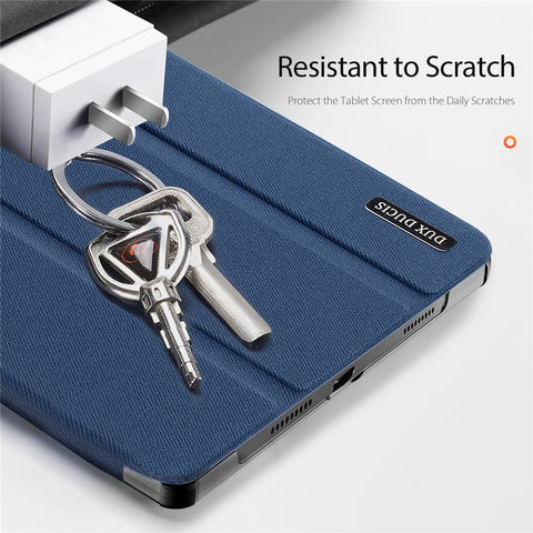 DUX DUCIS For Lenovo Idea Tab Pro Case  Domo Series Tri-fold Stand PU Leather Protective Tablet Cover