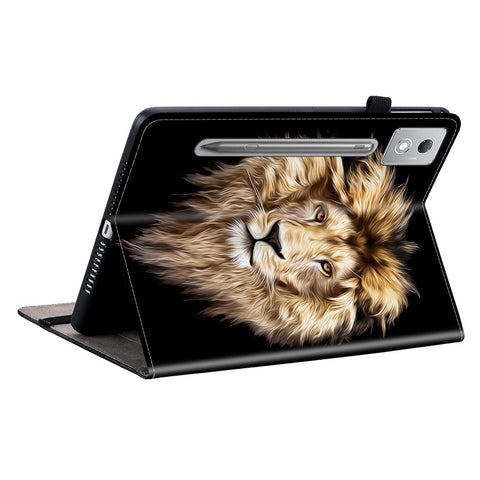 Leather Case For Lenovo Idea Tab Pro  /  Tab P12 Pro 12.7 2025  /  Xiaoxin Pad Pro 12.7 (2025) Pattern Printed Stand Tablet Cover