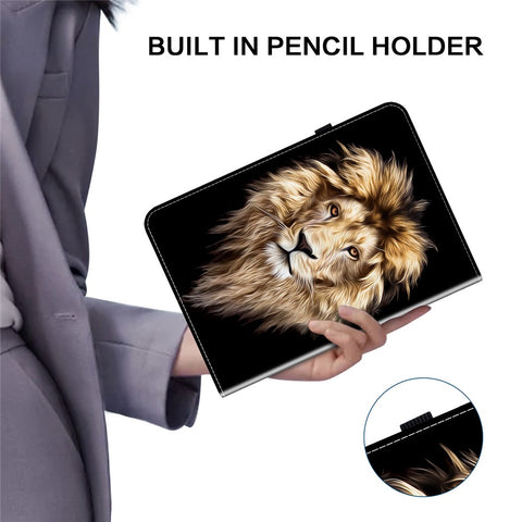 Leather Case For Lenovo Idea Tab Pro  /  Tab P12 Pro 12.7 2025  /  Xiaoxin Pad Pro 12.7 (2025) Pattern Printed Stand Tablet Cover