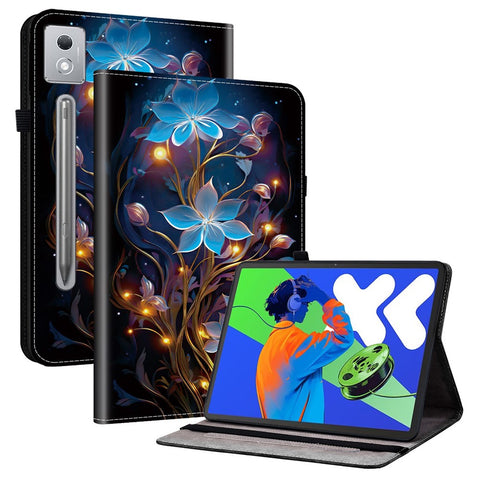 Leather Case For Lenovo Idea Tab Pro  /  Tab P12 Pro 12.7 2025  /  Xiaoxin Pad Pro 12.7 (2025) Pattern Printed Stand Tablet Cover