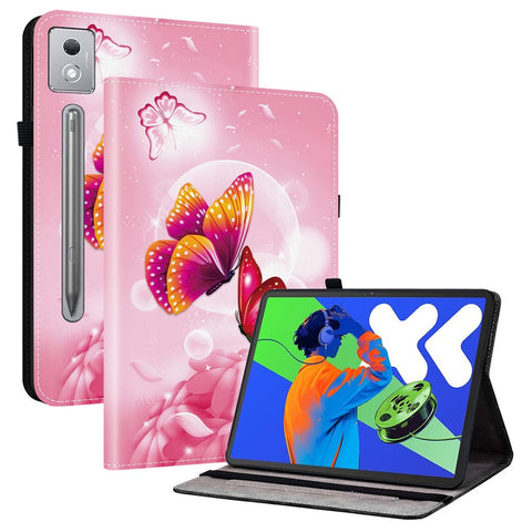 Leather Case For Lenovo Idea Tab Pro  /  Tab P12 Pro 12.7 2025  /  Xiaoxin Pad Pro 12.7 (2025) Pattern Printed Stand Tablet Cover