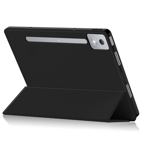 For Lenovo Idea Tab Pro / Xiaoxin Pad Pro 12.7 (2025) Case PU Leather TPU Back Trifold Stand Tablet Cover