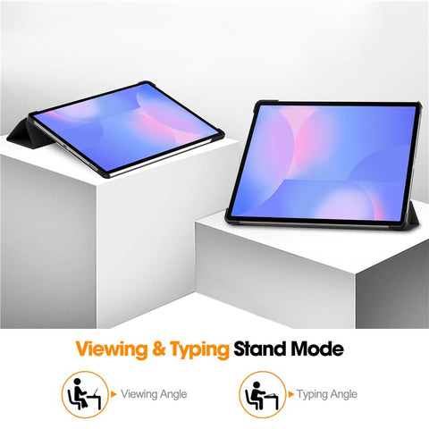 For Samsung Galaxy Tab S10 FE+ Case Anti-Drop Leather Stand Tablet Cover
