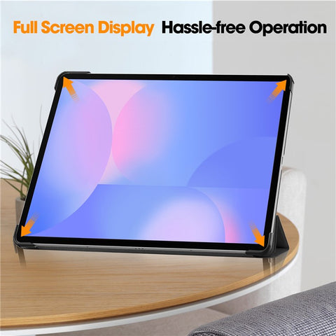 For Samsung Galaxy Tab S10 FE+ Case Anti-Drop Leather Stand Tablet Cover