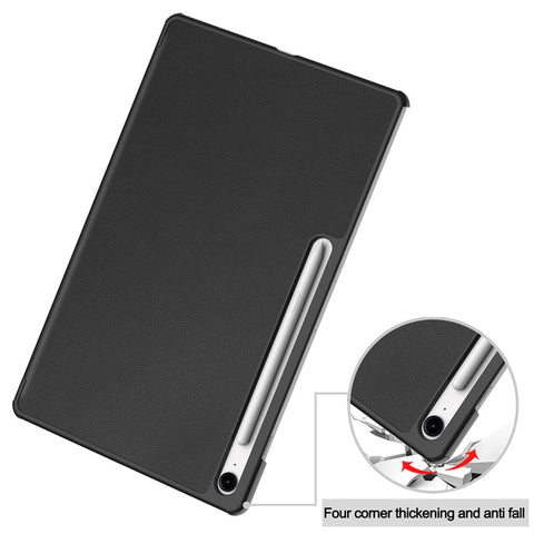 For Samsung Galaxy Tab S10 FE+ Case Anti-Drop Leather Stand Tablet Cover