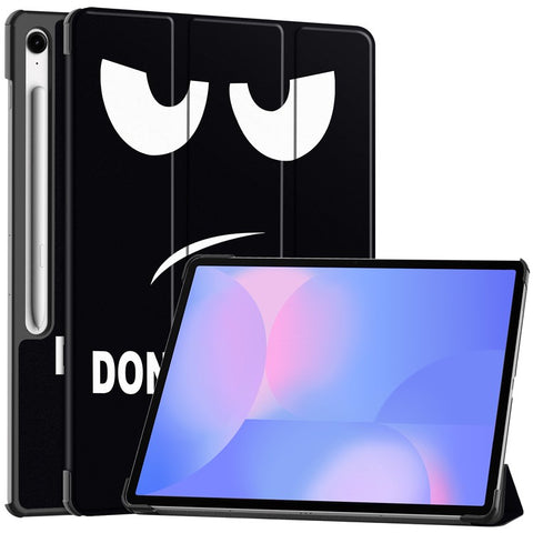 For Samsung Galaxy Tab S10 FE+ Case Pattern Print Leather Stand Tablet Cover